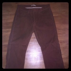 Eddie Bauer Red Corduroy pants
